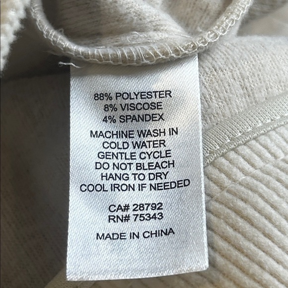 House of Harlow 1960 Ribbed Corduroy Flare Pants High Waist Cream Boho Sz 8 NWT - Picture 12 of 15